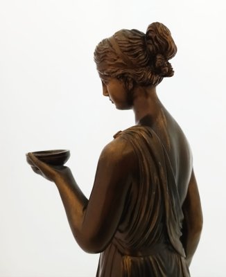 Sculpture of Hebe in Bronze, 1970s-LLP-1383554