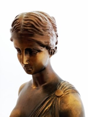 Sculpture of Hebe in Bronze, 1970s-LLP-1383554