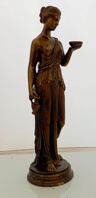 Sculpture of Hebe in Bronze, 1970s-LLP-1383554