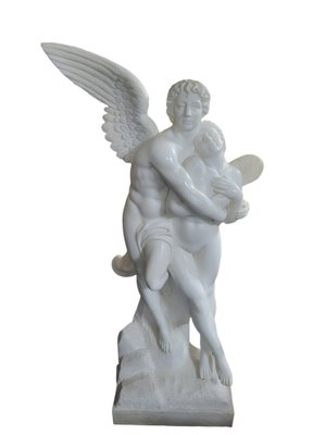 Sculpture of Lovers, 1980s, Marble-TCS-1763264