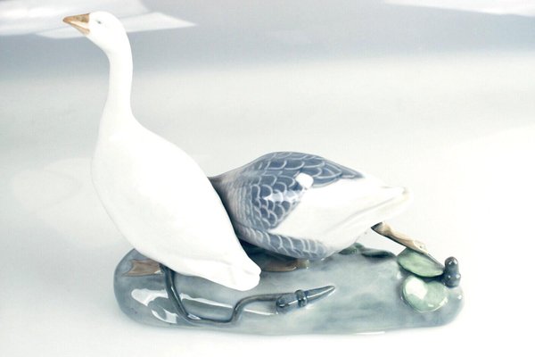 Sculpture of Two Geese from Royal Copenhagen-HYQ-1226379