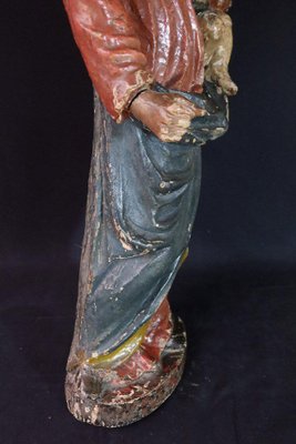 Sculpture of Virgin and Child, 1700s, Oak-WSV-1378400