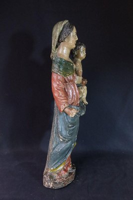 Sculpture of Virgin and Child, 1700s, Oak-WSV-1378400