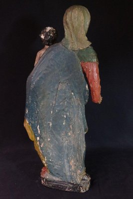 Sculpture of Virgin and Child, 1700s, Oak-WSV-1378400