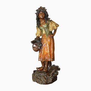 Sculpture Representing a Peasant in Terracotta by Stellmacher, 1900-BCR-1403030