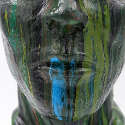 Sculpture with Poured Colors-NYF-2018805