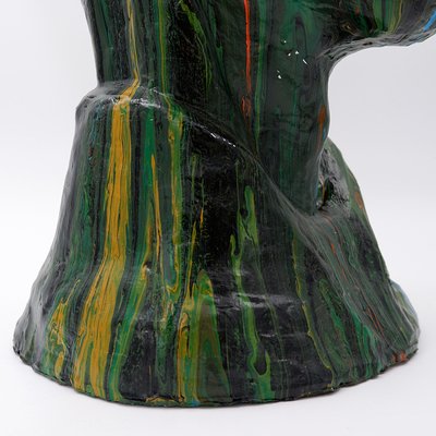 Sculpture with Poured Colors-NYF-2018805