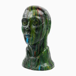 Sculpture with Poured Colors-NYF-2018805