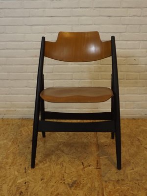 SE 18 Folding Chairs attributed to Egon Eiermann for Wilde+Spieth, Set of 4-EAW-1754619