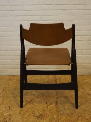 SE 18 Folding Chairs attributed to Egon Eiermann for Wilde+Spieth, Set of 4-EAW-1754619