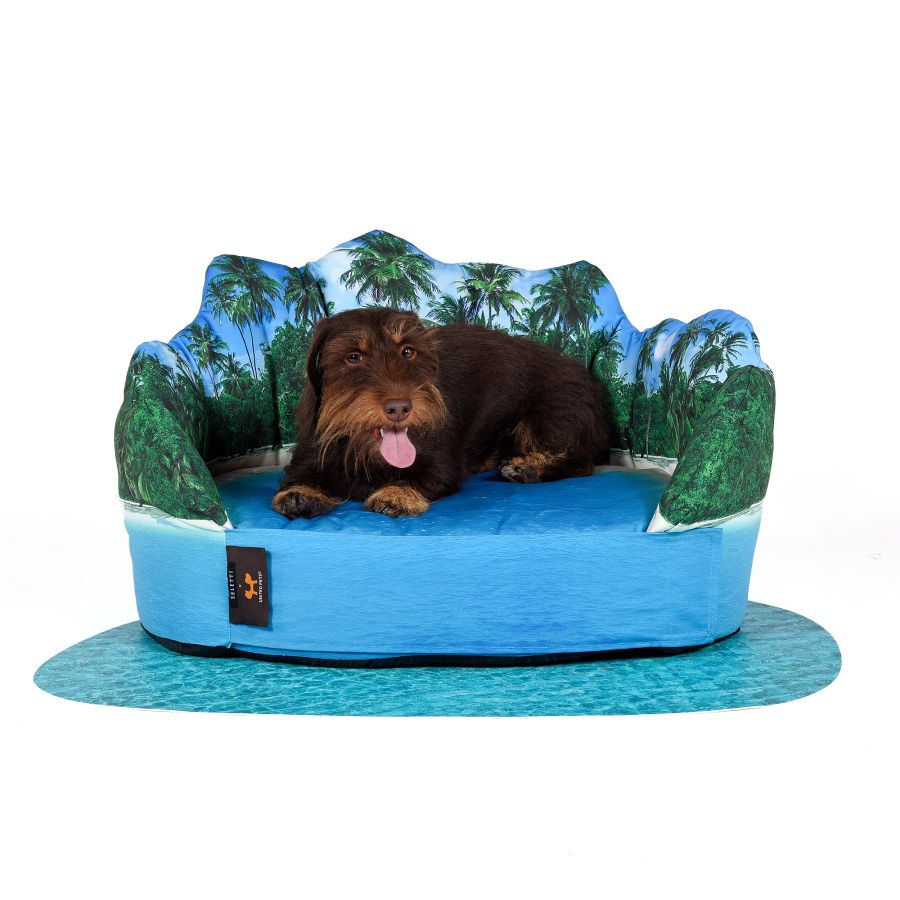 Kennel + kennel mat PETS (R)EVOLUTION Maldives by Seletti