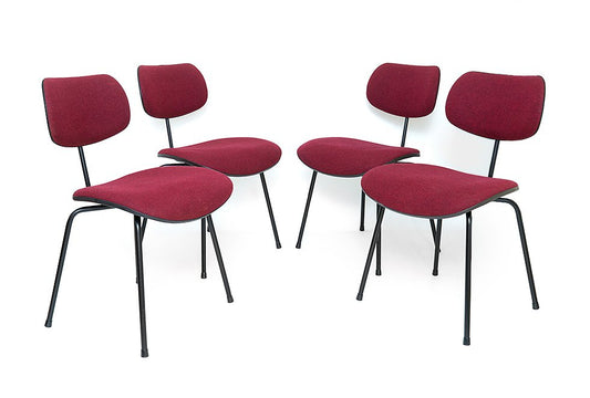 SE68 Chairs by Egon Eiermann for Wilde & Spieth, 1960s, Set of 4