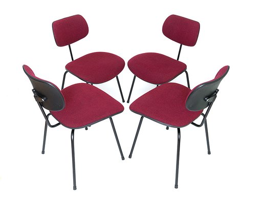 SE68 Chairs by Egon Eiermann for Wilde & Spieth, 1960s, Set of 4-URD-1096044