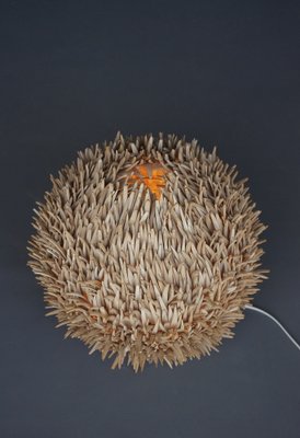 Sea Urchin Wooden Table Lamp, 1990s-MB-2043218