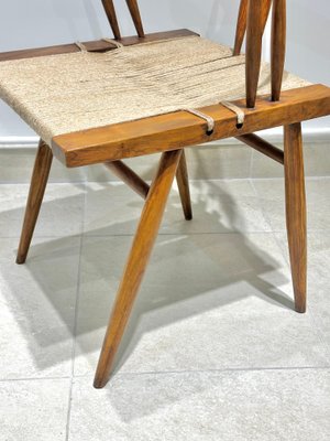 Seagrass Chairs by Georges Nakashima , 1960s, Set of 4-DLN-2034840