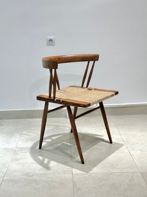 Seagrass Chairs by Georges Nakashima , 1960s, Set of 4-DLN-2034840