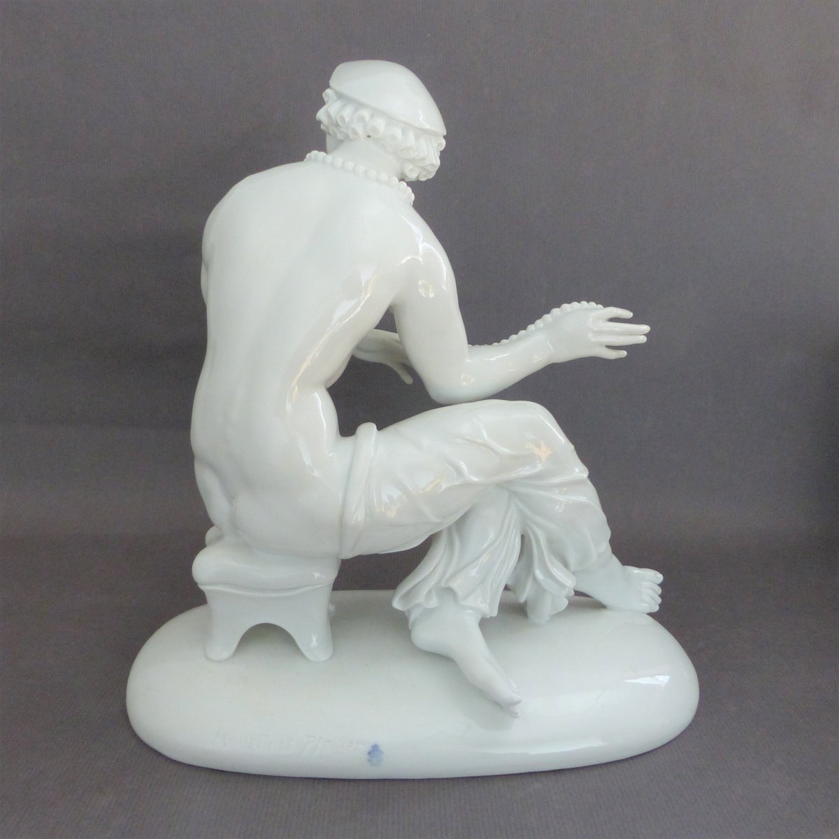 Seated Figure Sculpture by Mauritius Pfeiffer for Schwarzburger Werkstätten, 1920s