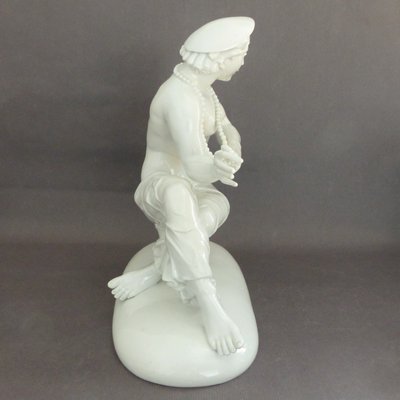 Seated Figure Sculpture by Mauritius Pfeiffer for Schwarzburger Werkstätten, 1920s-WK-593483