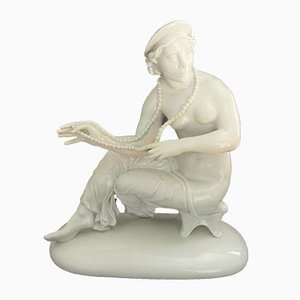 Seated Figure Sculpture by Mauritius Pfeiffer for Schwarzburger Werkstätten, 1920s-WK-593483