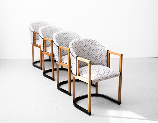 Secessionist Chairs by Wilhelm Schmidt, Vienna, Austria, 1908, Set of 4-ZNO-1820603