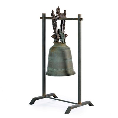 Second Half of the 19th Century Japanese Temple Bell (Bonshô)-FDW-2039630