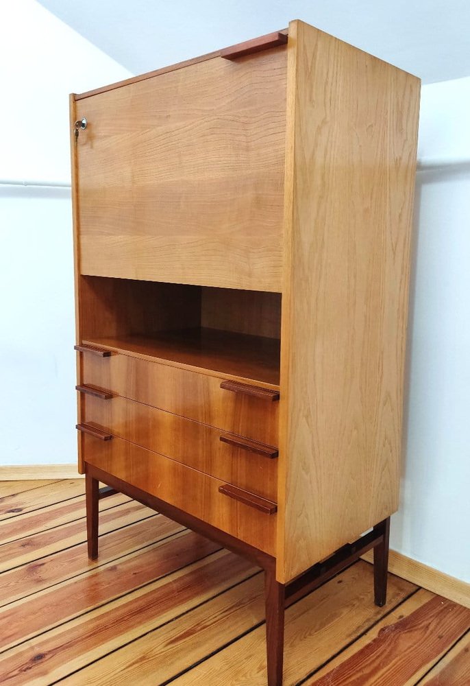 Secretaire attributed to Frantisek Mezulanik for Up Závody, Former Czechoslovakia, 1960s