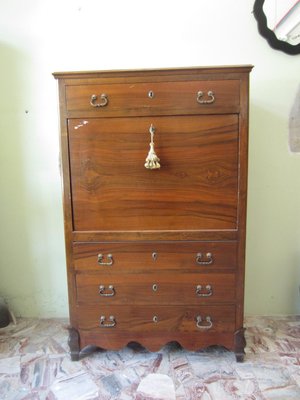 Secretaire in Mahogany, 1890s-CDG-1389675