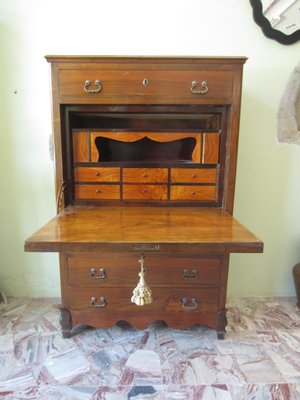 Secretaire in Mahogany, 1890s-CDG-1389675