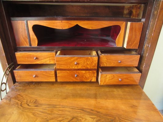 Secretaire in Mahogany, 1890s-CDG-1389675