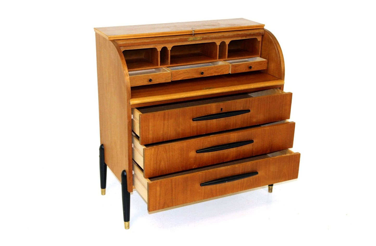 Secrétaire in Teak from Bröderna Gustafssons Träindustri, Sweden, 1950s