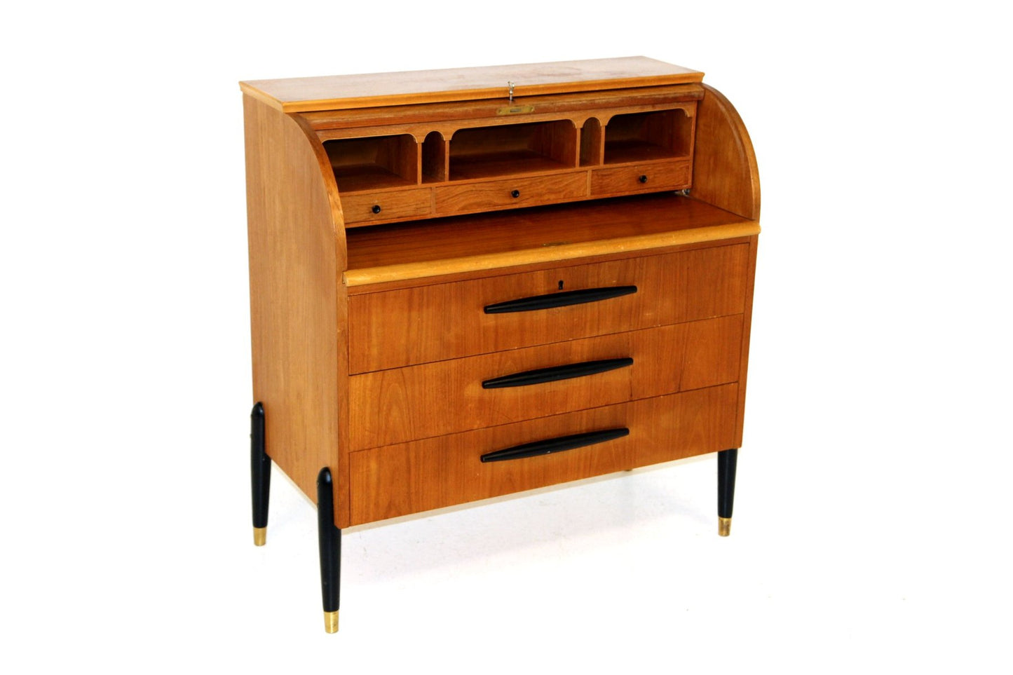 Secrétaire in Teak from Bröderna Gustafssons Träindustri, Sweden, 1950s