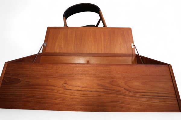 Secretary in Teak Denmark by H.W. Klein for Bramin, 1960s-BPJ-2042877