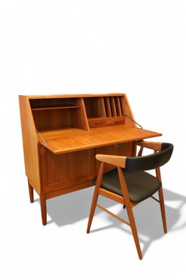 Secretary in Teak Denmark by H.W. Klein for Bramin, 1960s-BPJ-2042877