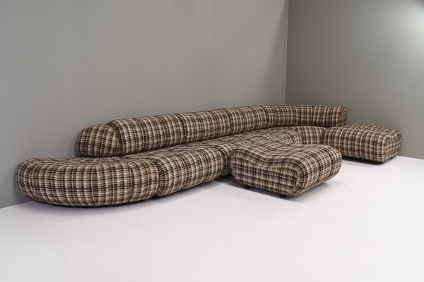 Sectional Sofa by Giuseppe Munari for Poltrona Munari, Italy, 1970s, Set of 7-TE-1315584