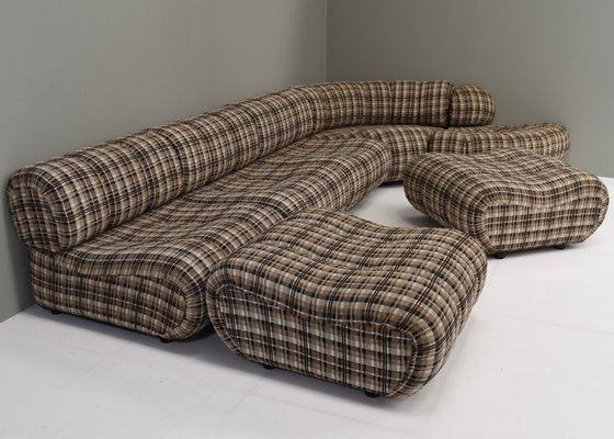 Sectional Sofa by Giuseppe Munari for Poltrona Munari, Italy, 1970s, Set of 7-TE-1315584