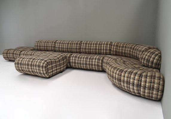 Sectional Sofa by Giuseppe Munari for Poltrona Munari, Italy, 1970s, Set of 7-TE-1315584