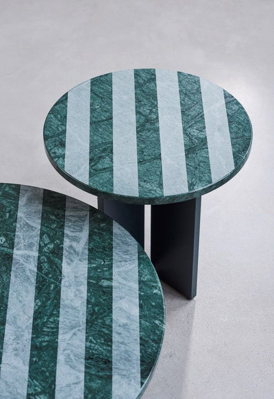 Sediment Table in Verde Guatemala by Studio Besau-Marguerre for Favius