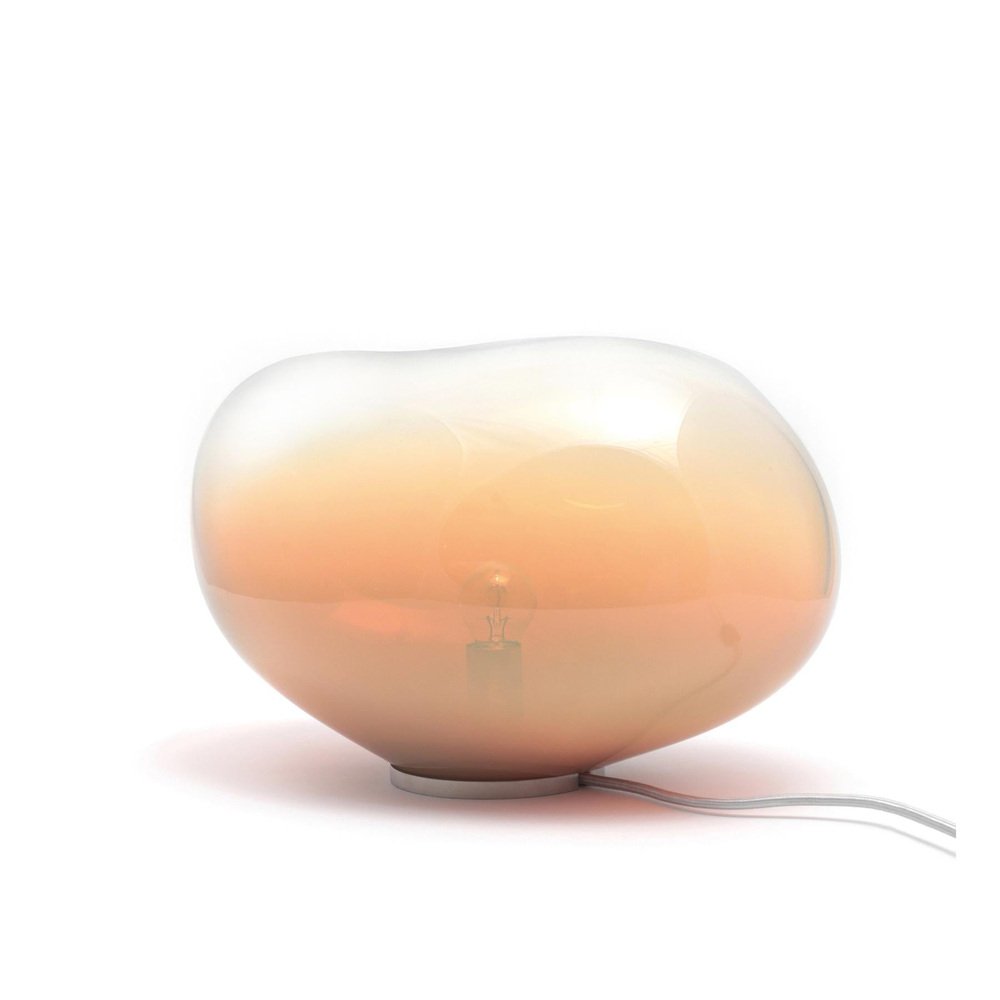 Sedna Amber Iridescent Table Lamp by Eloa