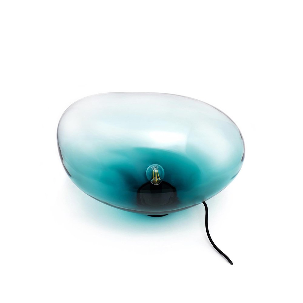 Sedna Amber Iridescent Table Lamp by Eloa