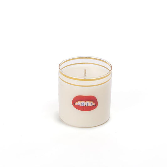 Borosilicate Glass Candle Shit by Seletti