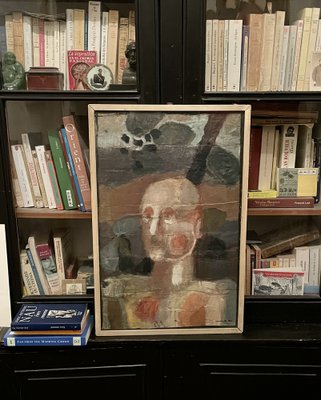 Self-Portrait, 1963, Oil on Paper, Framed-XMH-1807925