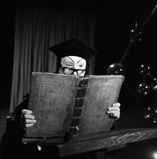 Sell Your Soul: Mephisto Performing in Faust, 1960, Photograph