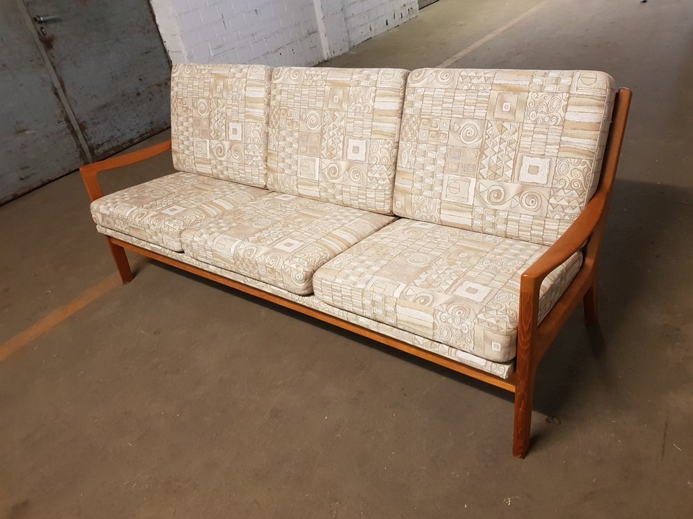 Senator 3-Seater Daybed Sofa by Ole Wanscher, 1970s