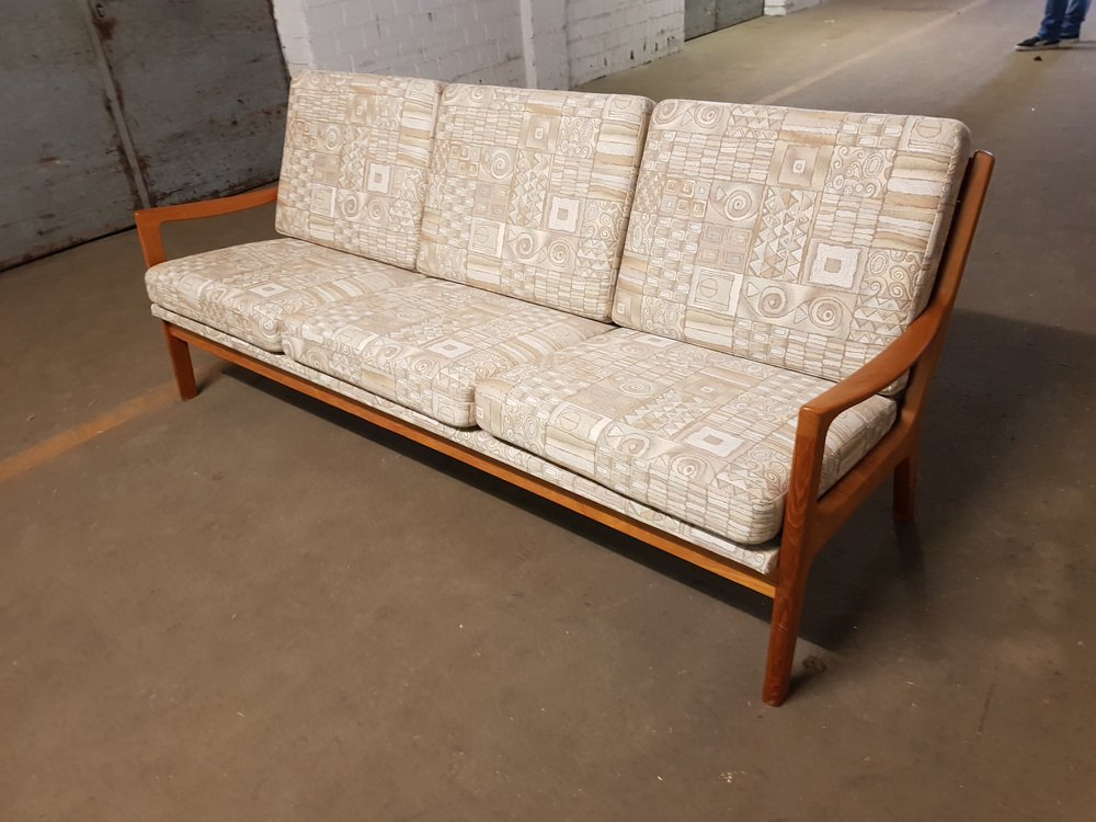 Senator 3-Seater Daybed Sofa by Ole Wanscher, 1970s