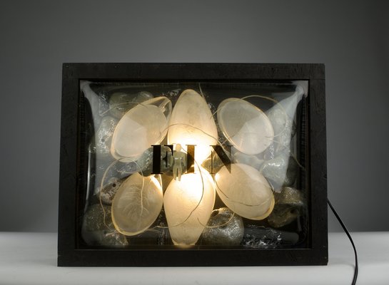 Serge Mansau, Freeze-Frame Number 1 Light Sculpture, 2007, Glass & Wood-KEM-2028887