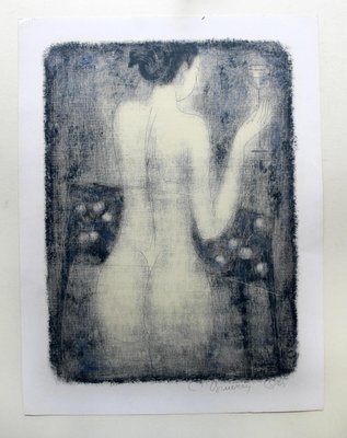 Sergei Timochow, Nude with a Glass, 2005-XHG-930295