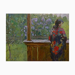 Sergej Tkachev, on the Veranda, 1987-QUE-944170