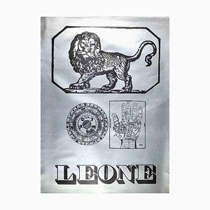 Sergio Barletta, Astrological Sign of Leo, Screen Print, 1980s-ZCI-2029935