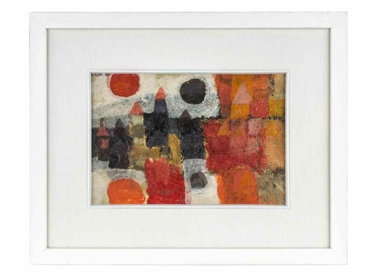 Sergio Barletta, Homage to Klee, Oil on Masonite, 1960-ZCI-1759208