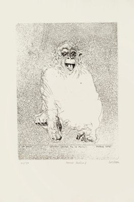 Sergio Barletta, Homo Ludens, Etching, 1991-ZCI-844986